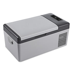 15L Car Refrigerator Portable Cooler Home Fridge Compressor AC/DC LED Display Freezer for Picnic Camping Party Cooling -20 Deg.C