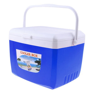 Lightweight 5/13L Drinks Food Cooler Box Ice Bucket with Handle for Camping Travel Fishing BBQ